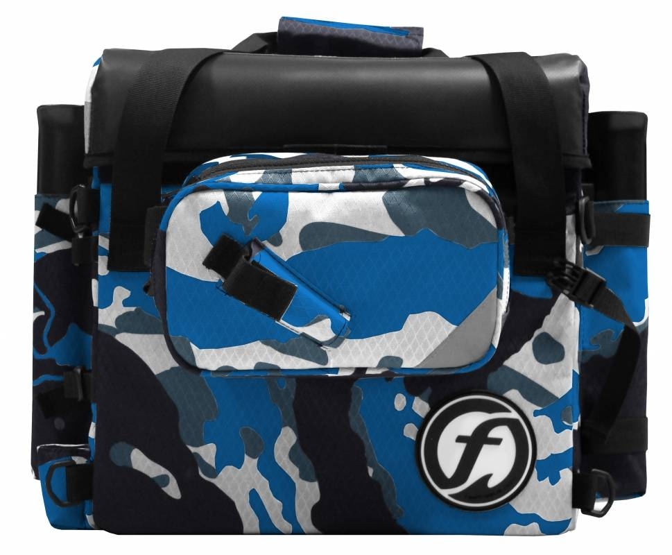 Torba za ribiče FeelFree Camo Crate Bag 76L blue camo
