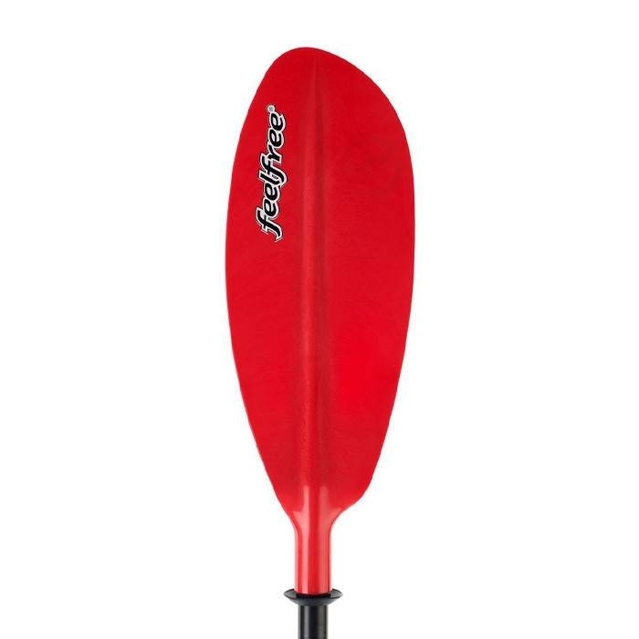 Veslo za kajak Feelfree ALU dvodelno 220 cm rdeč