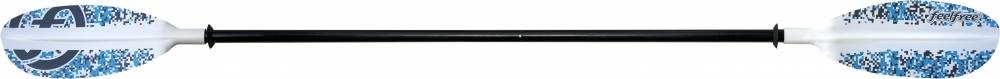 Veslo za ribiški kajak Feelfree ALU dvodelno 250cm blue camo