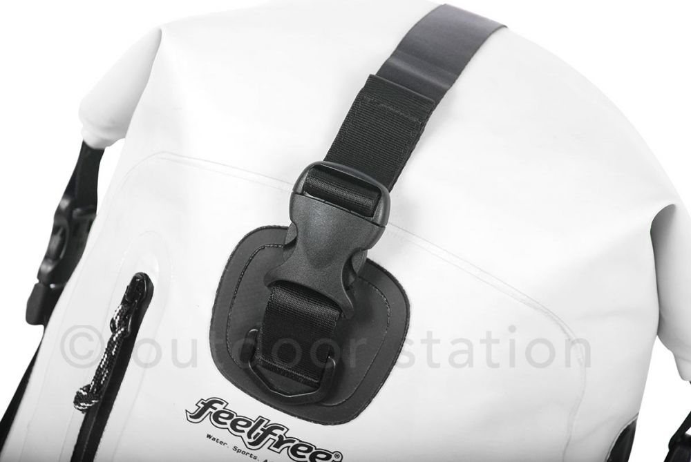 Vodoodporni nahrbtnik za motoriste Feelfree Metro 15L Bela