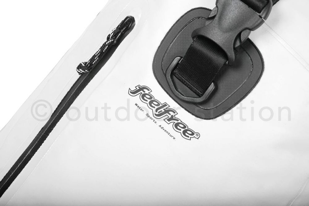 Vodoodporni nahrbtnik za motoriste Feelfree Metro 15L Bela